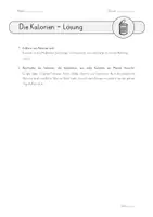 Vorschau - Arbeitsblätter - Ernährung: Die Kalorien - Seite 3