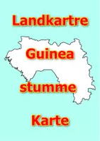Vorschau - Arbeitsblätter - Landkartre von Guinea stumme Karte mit Umrissen der Nachbarländer - Deckblatt