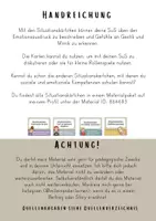 Vorschau - Fördermaterial/Inklusion - Situationskärtchen - Emotionsausdruck beschreiben - Seite 1