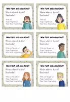 Vorschau - Fördermaterial/Inklusion - Situationskärtchen - Emotionsausdruck beschreiben - Seite 3