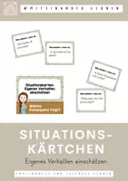 Vorschau - Fördermaterial/Inklusion - Materialpaket - Situationskärtchen Emotionale Kompetenzen fördern - Seite 1