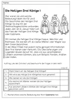 Vorschau - Arbeitsblätter - Die Heiligen Drei Könige - Sparpaket - Seite 2