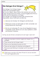 Vorschau - Arbeitsblätter - Die Heiligen Drei Könige - Sparpaket - Seite 3