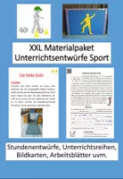Vorschau - Stundenentwürfe - Materialpaket "Unterrichtsentwürfe Sport" inkl. Materialien - Deckblatt
