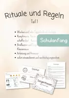 Vorschau - Stundenentwürfe - Rituale und Regeln, Feedback, Wochenauswertung - Seite 1