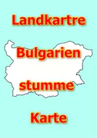 Vorschau - Arbeitsblätter - Landkartre von Bulgarien stumme Karte mit Umrissen der Nachbarländer - Deckblatt