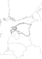 Vorschau - Arbeitsblätter - Landkartre von Estland stumme Karte mit Umrissen der Nachbarländer - Seite 3