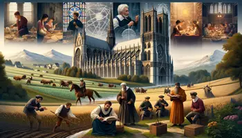 Vorschau - Arbeitsblätter - Das Mittelalter - eine düstere Epoche? - Deckblatt
