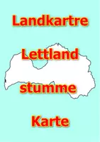 Vorschau - Arbeitsblätter - Landkartre von Lettland stumme Karte mit Umrissen der Nachbarländer - Deckblatt