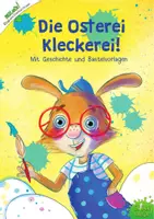 Vorschau - Mal- und Bastelvorlagen - Die Osterei Kleckerei - Bastelvorlagen mit Geschichte - Deckblatt