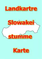Vorschau - Arbeitsblätter - Landkartre von Slowakei stumme Karte mit Umrissen der Nachbarländer - Deckblatt