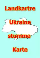 Vorschau - Arbeitsblätter - Landkartre von Ukraine stumme Karte mit Umrissen der Nachbarländer - Deckblatt
