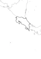 Vorschau - Arbeitsblätter - Landkartre von Costa Rica stumme Karte mit Umrissen der Nachbarländer - Seite 3
