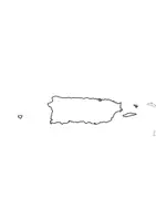 Vorschau - Arbeitsblätter - Landkartre von Puerto Rico stumme Karte mit Umrissen der Nachbarländer - Seite 2