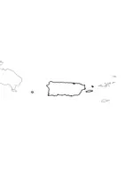 Vorschau - Arbeitsblätter - Landkartre von Puerto Rico stumme Karte mit Umrissen der Nachbarländer - Seite 3