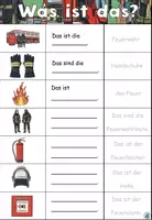 Vorschau - Aufgabenkarten - "Was ist das?" Die Feuerwehr- Aufgabenkarte für das Max Lerngerät - DaZ / DaF / Deutsch - Seite 1