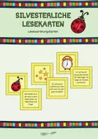 Vorschau - Stationenlernen - Silvesterliche Lesezuordnungskarten (2. und 3. Klasse) - Deckblatt