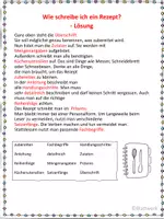 Vorschau - Arbeitsblätter - Lückentext: Wie schreibe ich ein Rezept?/ Vorgangsbeschreibung - Seite 2
