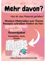 Vorschau - Arbeitsblätter - Lückentext: Wie schreibe ich ein Rezept?/ Vorgangsbeschreibung - Seite 3