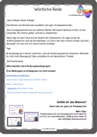 Vorschau - Arbeitsblätter - Gruselgeschichte Wörtliche Rede - Seite 1