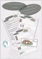 Vorschau - Stundenentwürfe - Geschichte bili-Medieval town characteristics-explanation - Deckblatt