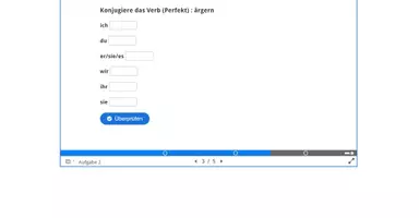Vorschau - Stundenentwürfe - Wachsendes Materialpaket DaF/DaZ/Lesetexte/Grammatik/Vertetung/Arbeitsblätter/Interaktiv/H5P/Moodle/+Lösungen - Seite 3