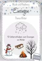 Vorschau - Aufgabenkarten - Einsingen im Winter - Deckblatt
