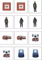 Vorschau - Spiele - Memory® Bild-Bild "Die Feuerwehr" Achtung, Notfall! - DaZ / DaF / Deutsch / KBW - Seite 2