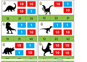 Aperçu - Apprentissages en autonomie - cartes à pinces dizaines/unités - Page de couverture