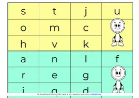 Aperçu - Apprentissages en autonomie - planches lettres GS/CP - Page de couverture