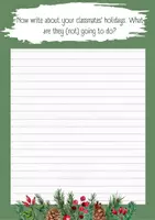 Vorschau - Arbeitsblätter - Find someone who.. Plans for Christmas (going-to future) - Seite 1