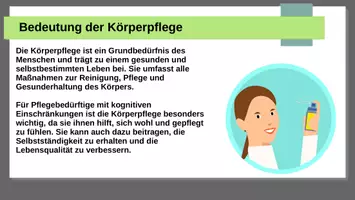 Vorschau - Präsentationen/Tafelbilder - Körperpflege Grundlagen für Pflegekräfte - Seite 3