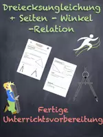 Vorschau - Arbeitsblätter - Materialpaket: Einführung Dreiecke - Deckblatt