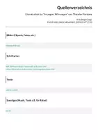 Vorschau - Arbeitsblätter - Literaturtest zu "Irrungen, Wirrungen" von Theodor Fontane - Seite 1