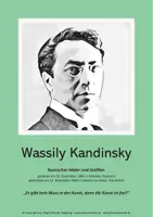 Vorschau - Poster - kinder.kunst.klasse - KREATIVPORTRÄT - Tafelbild Wassily Kandinsky - Deckblatt