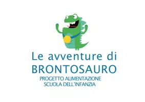 anteprima - Presentazioni / Lavagne - Progetto Alimentazione Scuola Infanzia STORIA DINOSAURO - Pagina di copertina