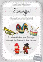 Vorschau - Aufgabenkarten - Einsingen - Materialpaket - Seite 1