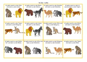 Vorschau - Spiele - Optische Differenzierung: Im Zoo -Lotto - Seite 3