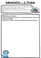 Vorschau - Stundenentwürfe - Unterrichtsstunde: Teil 5 im Salamandermodell - Was ist Wärme? - Seite 3