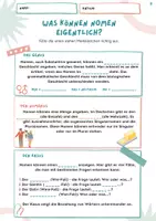 Vorschau - Arbeitsblätter - Was können Nomen eigentlich? Merkkasten zu Genus, Numerus und Kasus - einmal differenziert - Seite 1