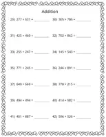 Vorschau - Arbeitsblätter - Mathematik Addition und Subtraktion - Seite 2
