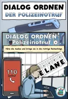 Vorschau - Arbeitsblätter - AnybookPro Material: Dialog ordnen - Polizeinotruf - Deckblatt