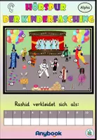 Vorschau - Arbeitsblätter - AnybookPro Material: Hörspur "Der Kinderfasching" - Deckblatt