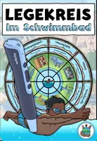 Vorschau - Arbeitsblätter - AnybookPro Material: Was machen die Kinder im Schwimmbad? - Deckblatt