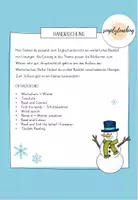 Vorschau - Arbeitsblätter - Winter - Englisch - Miniheft (Wortschatz, Lesetandem, Lesespur,...) - Seite 1