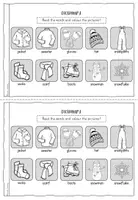 Vorschau - Arbeitsblätter - Winter - Englisch - Miniheft (Wortschatz, Lesetandem, Lesespur,...) - Seite 3