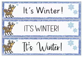 Vorschau - Fördermaterial/Inklusion - Winter - Englisch - Bildkarten - Seite 3