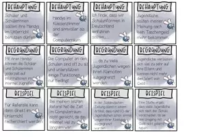 Vorschau - Arbeitsblätter - Argumentation - Spiel Fliegenklatsche - Seite 3
