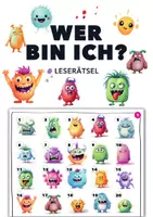 Vorschau - Arbeitsblätter - Leserätsel: Wer ist es? Leseverständnis fördern mit Personenbeschreibungen (3./4. Klasse) - Seite 1