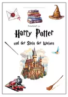 Vorschau - Unterrichtsreihen - Arbeitsheft zu "Harry Potter und der Stein der Weisen"+Zusatz - Seite 1